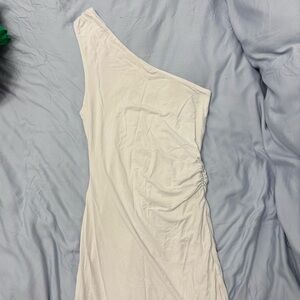 Mikoh one should white mini dress